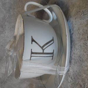 New!  Monogrammed  "K" Cup and Saucer